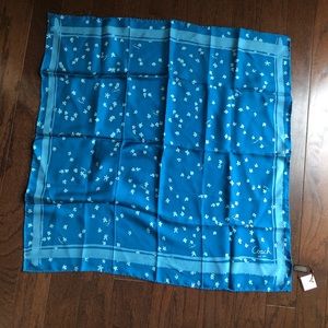 NWT Silk Coach Scarf